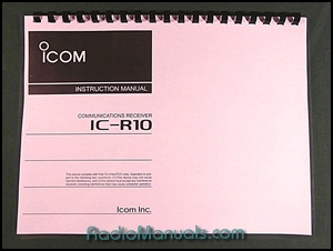 Icom IC-R10 Instruction Manual